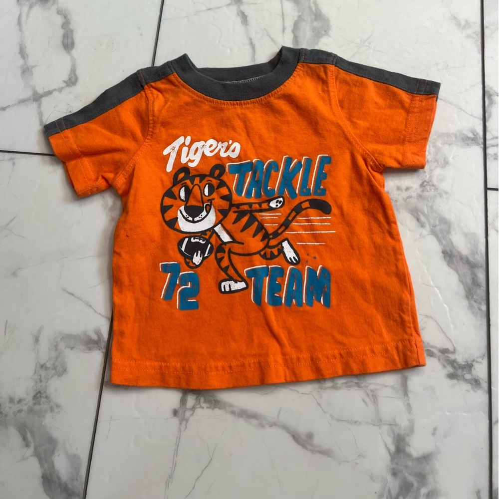 Jumping Beans Orange Tiger Team T-Shirt